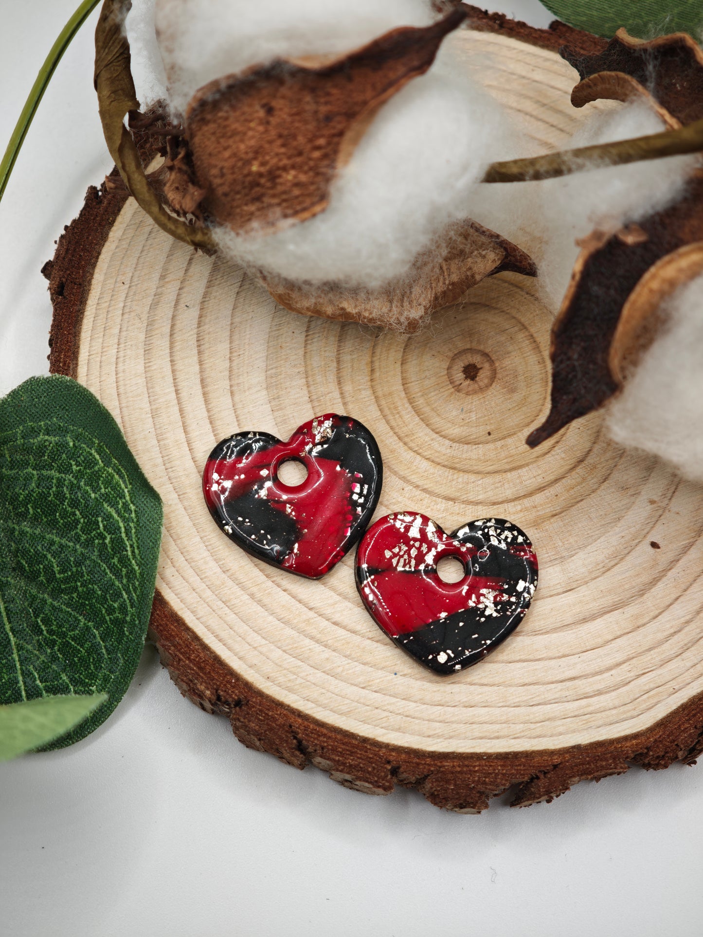 Pampilles Petits Coeurs Interchangeables - Bijoux Artisanaux