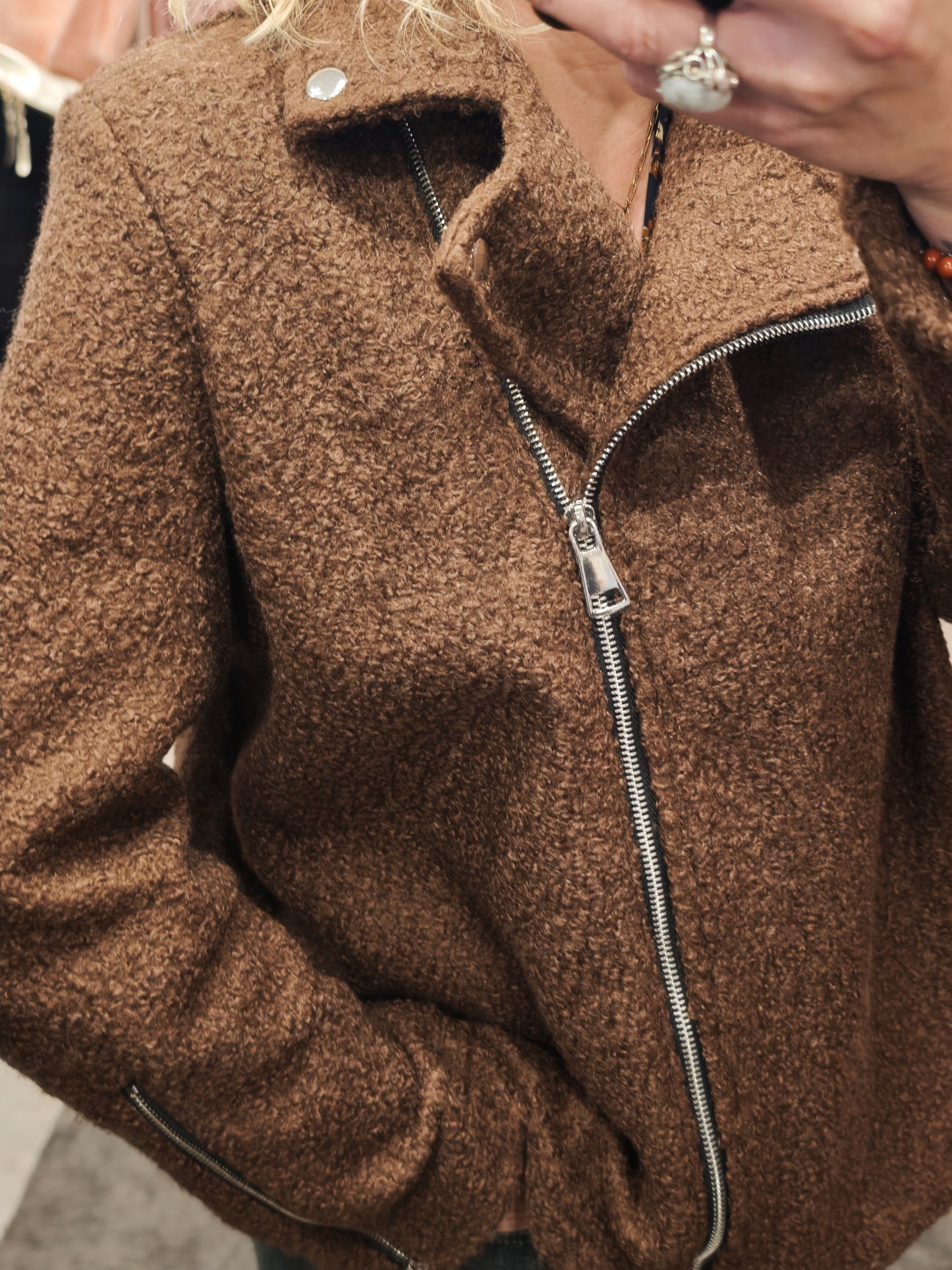 Veste mouton différents coloris