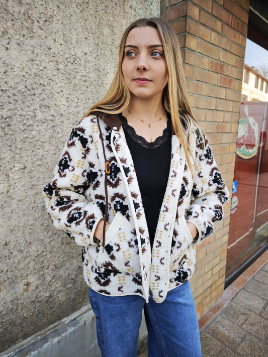 Veste style polaire fine