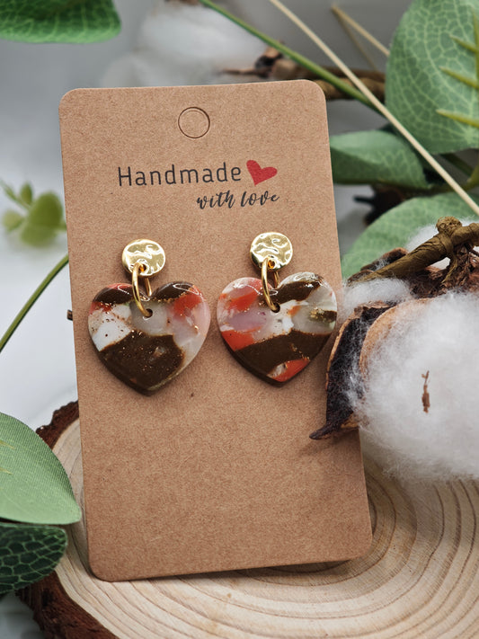 Boucle d'oreille coeur