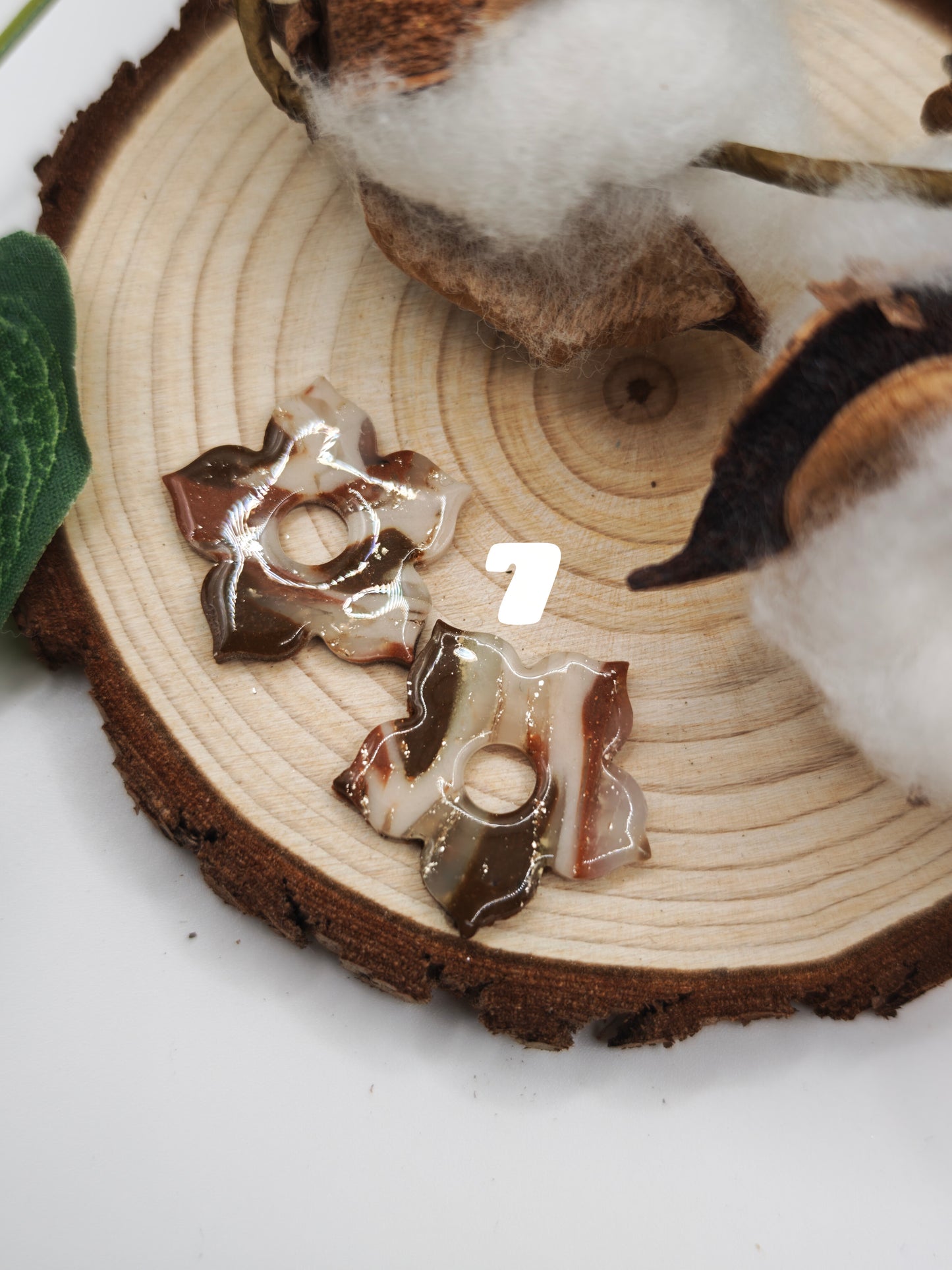 Pampilles Petite Flora Interchangeables - Bijoux Artisanaux Discrets