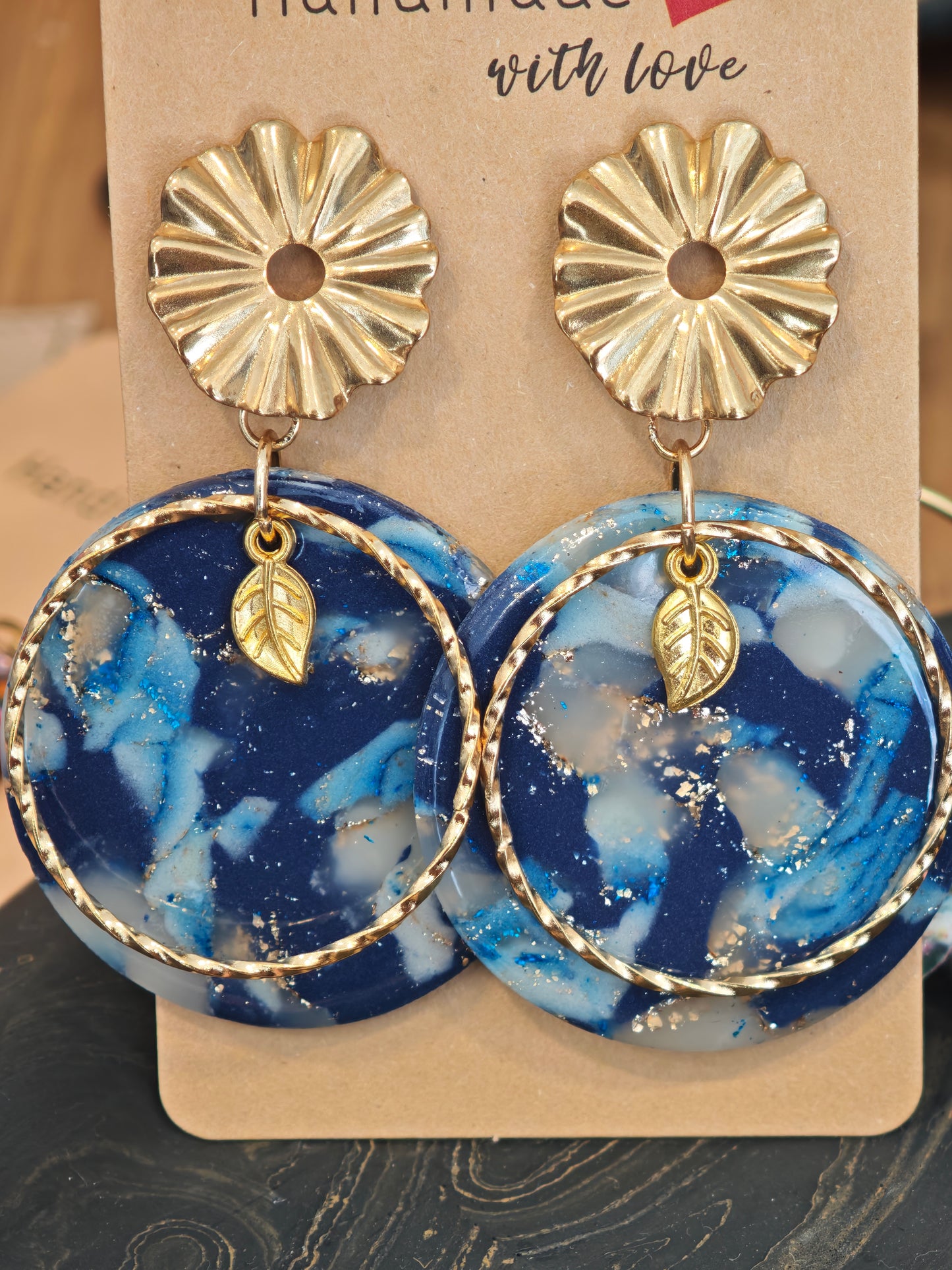 Boucles d oreilles artisanales