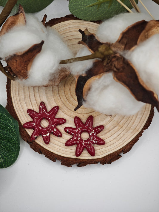 Pampilles Lysia Interchangeables - Bijoux Artisanaux Argile Polymère