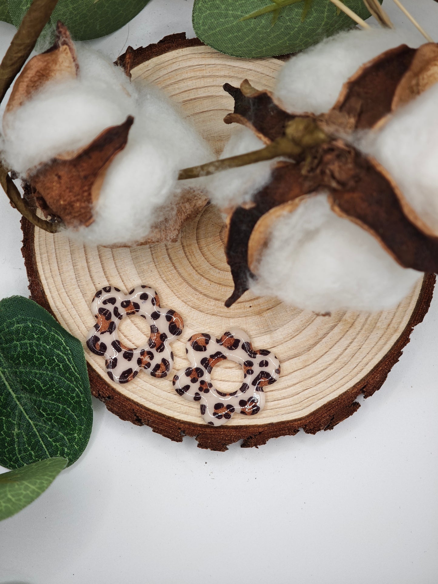 Pampilles Nuée Interchangeables - Bijoux Artisanaux Argile Polymère