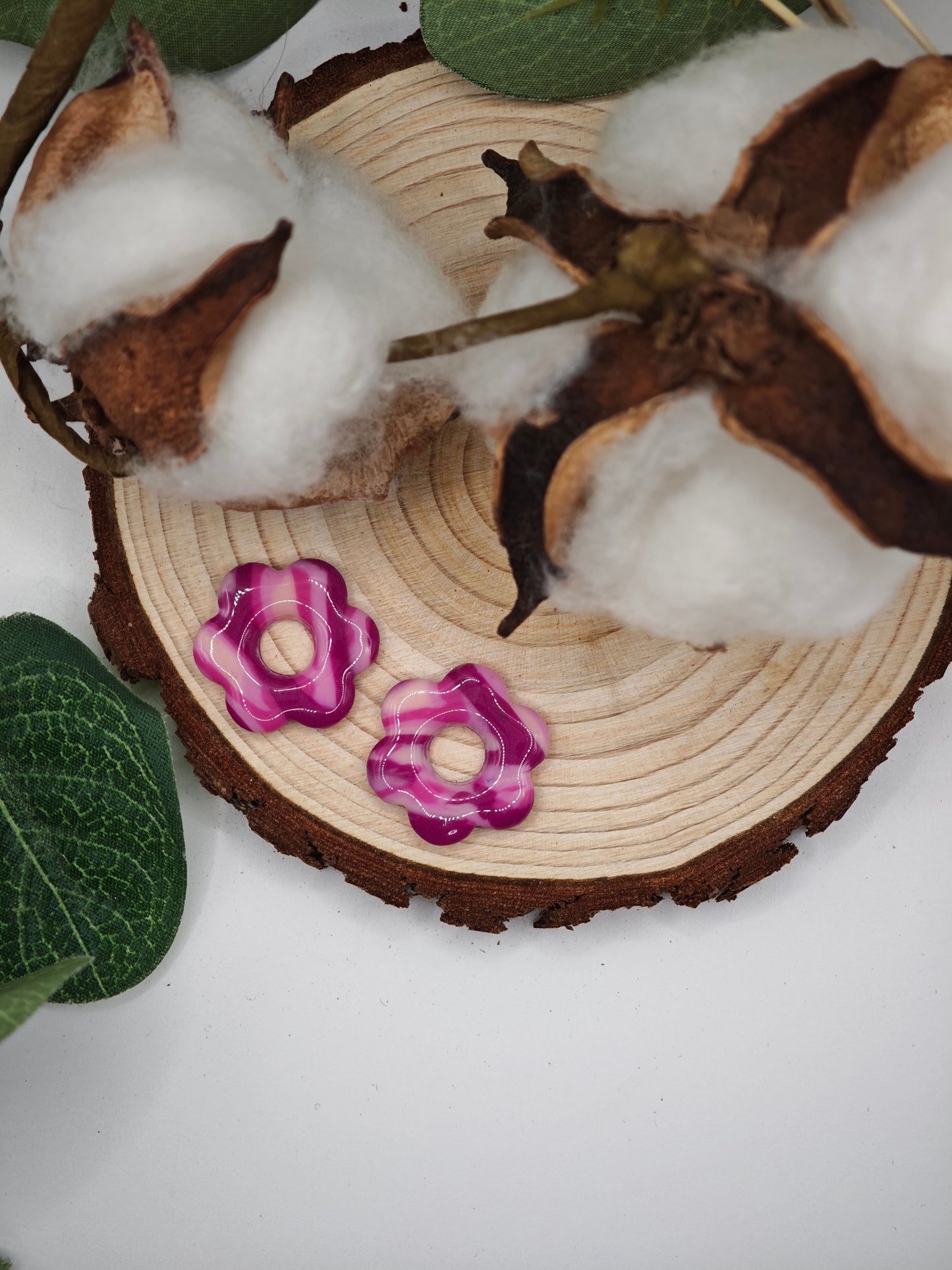 Pampilles Lola Interchangeables - Bijoux Artisanaux Argile Polymère