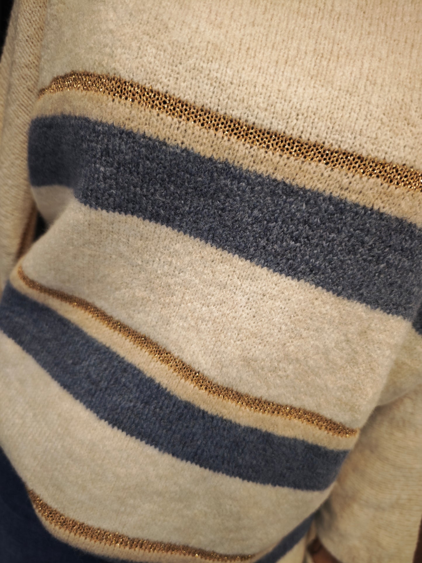 Pull rayures différents coloris