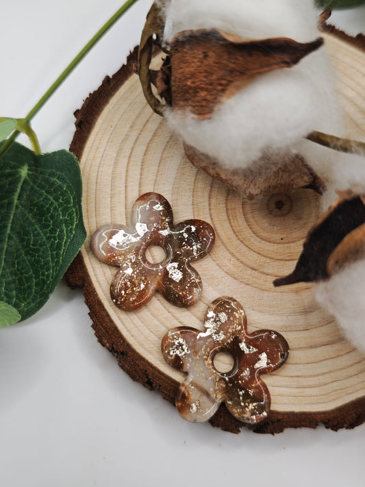 Pampilles Alba Interchangeables - Bijoux Artisanaux Argile Polymère