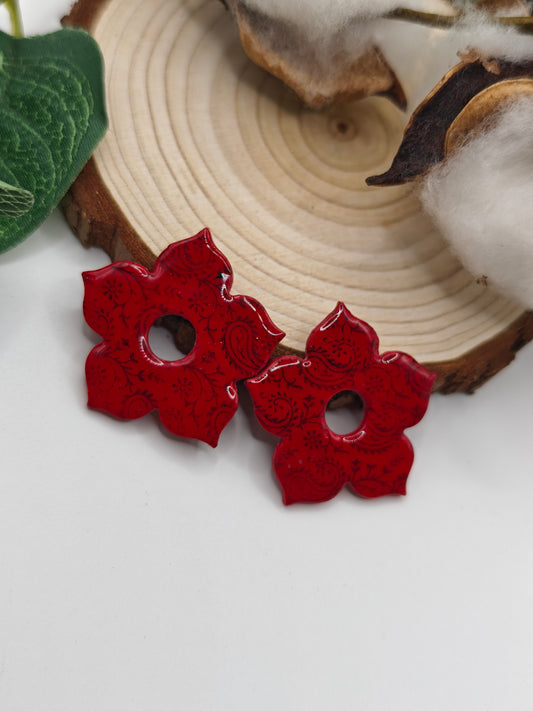 Pampilles Flora Grande Taille Interchangeables - Bijoux Artisanaux