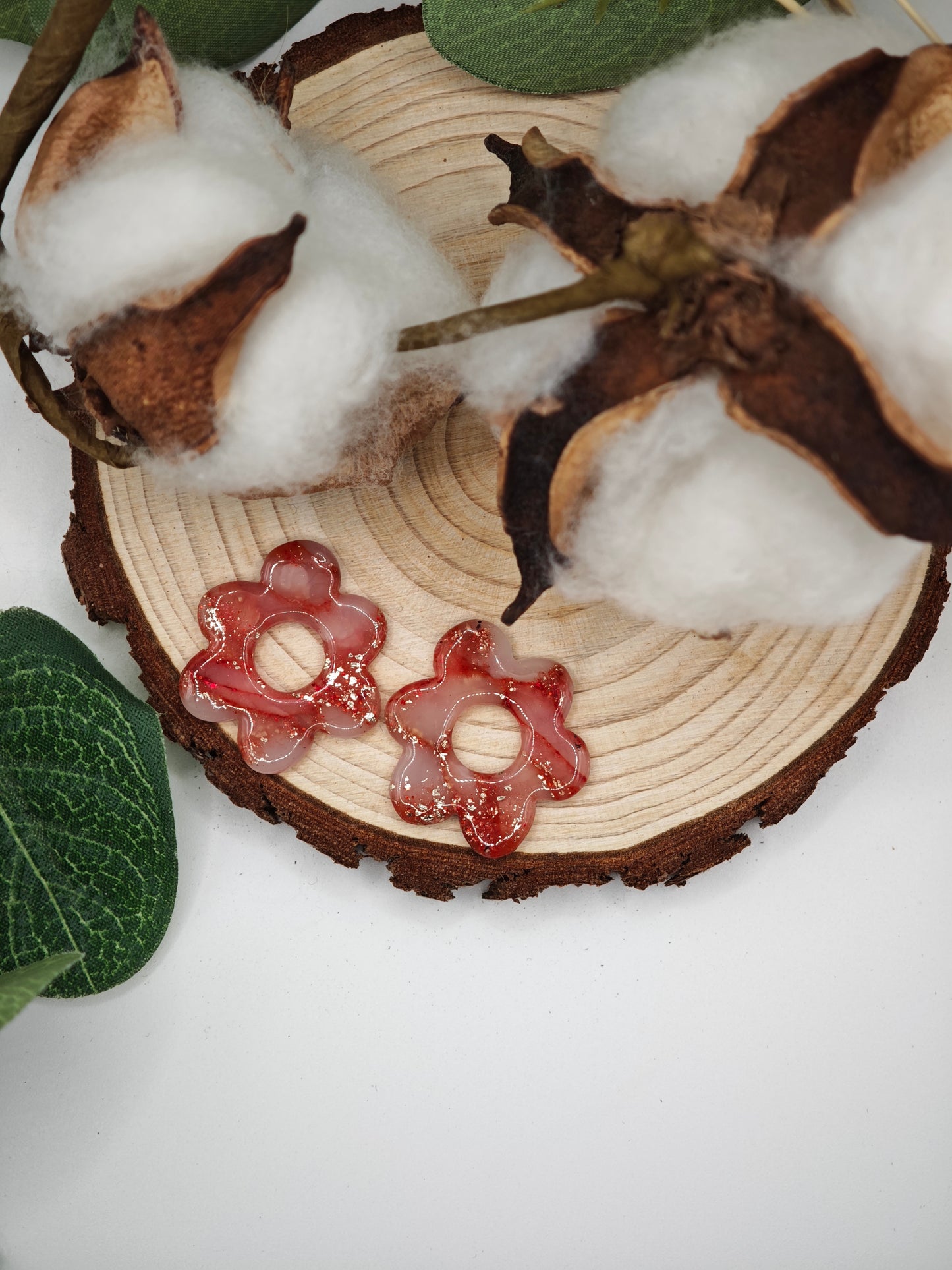 Pampilles Nuée Interchangeables - Bijoux Artisanaux Argile Polymère