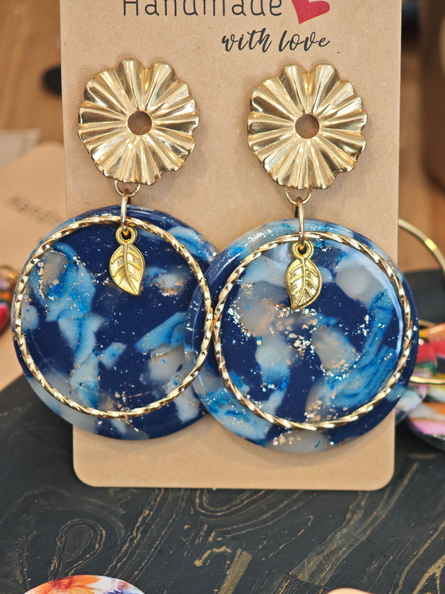 Boucles d oreilles artisanales