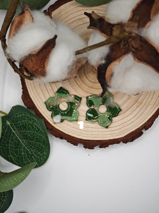 Pampilles Petite Flora Interchangeables - Bijoux Artisanaux Discrets