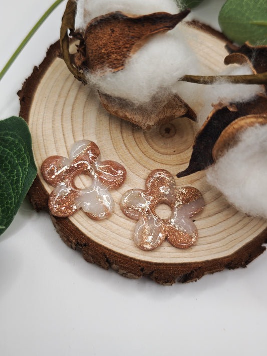 Pampilles Alba Interchangeables - Bijoux Artisanaux Argile Polymère