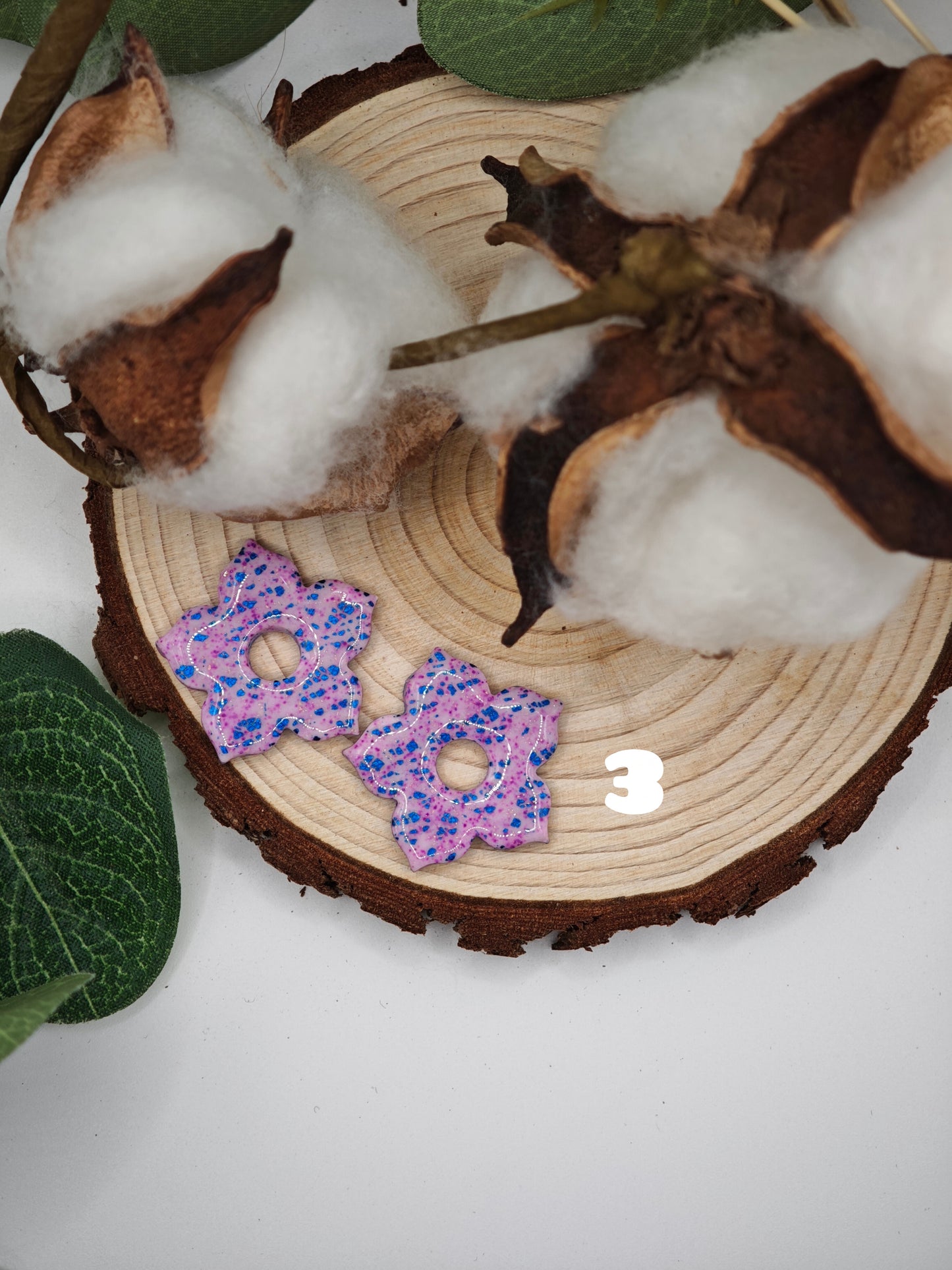 Pampilles Petite Flora Interchangeables - Bijoux Artisanaux Discrets