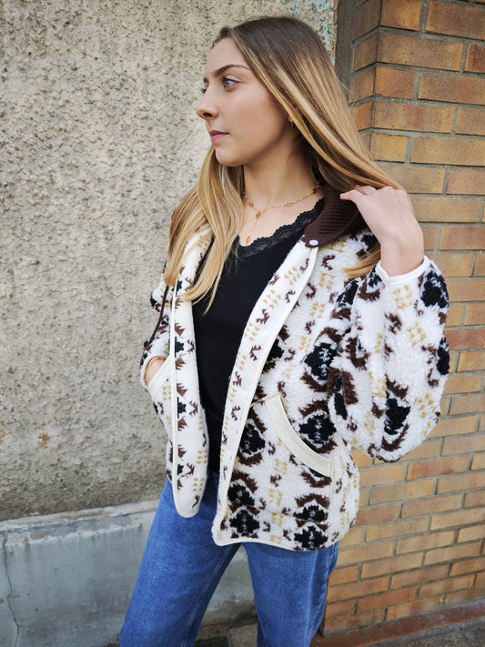 Veste style polaire fine